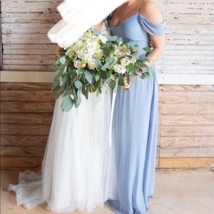 Birdy Grey Dusty Blue Devin Dress